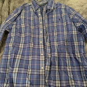 Men’s Polo Ralph Lauren button down shirt. Size XL